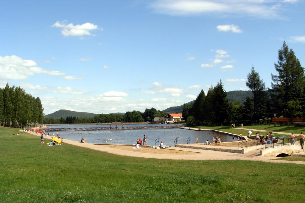 Chalupa U Broumovskych Sten Villa Božanov Dış mekan fotoğraf